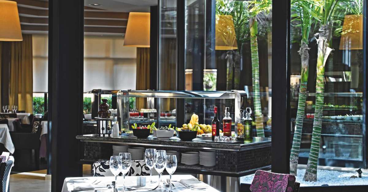 Een foto van het terras bij Protur Turo Pins Hotel