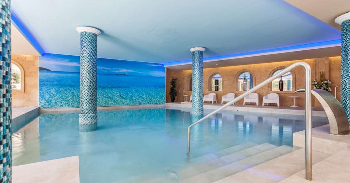 Een foto van het zwembad bij Hotel Lago Garden Suites & Spa
