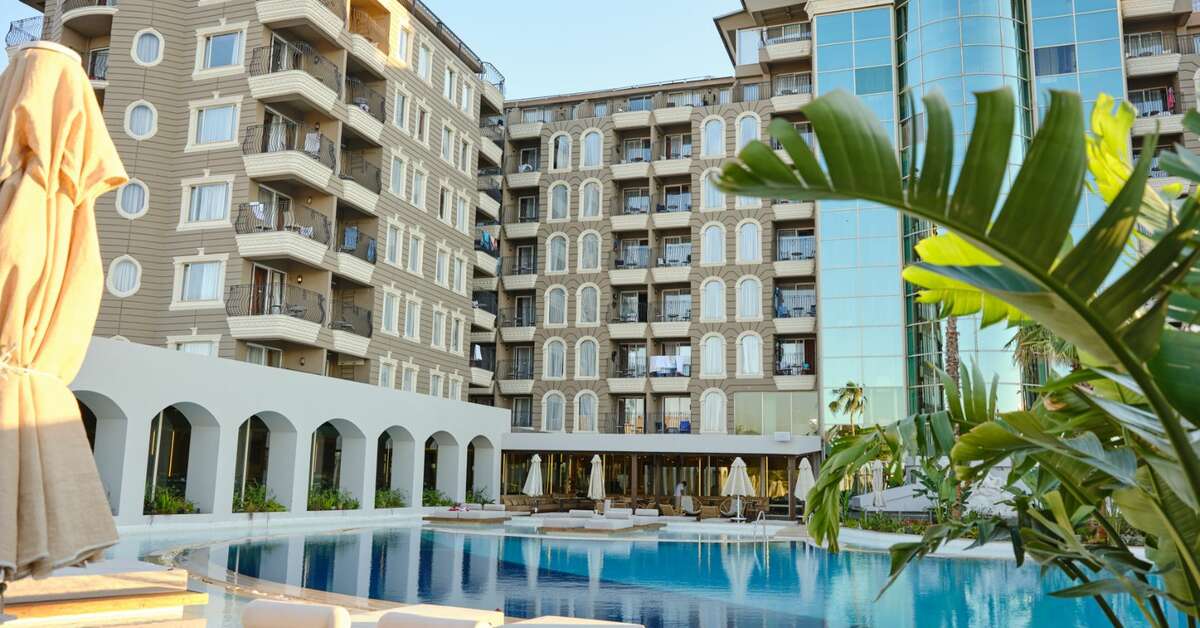 Een foto van het zwembad bij Laur Hotels Experience & Elegance