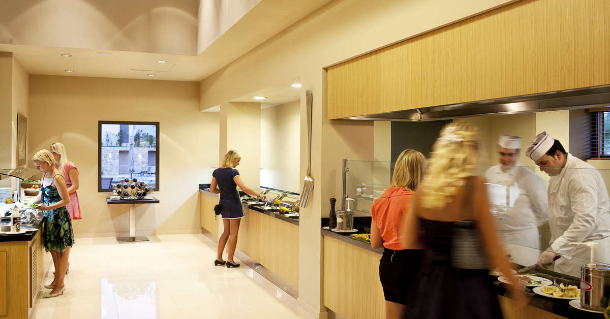 Een foto van de faciliteiten bij Apollonion Asterias Resort & Spa
