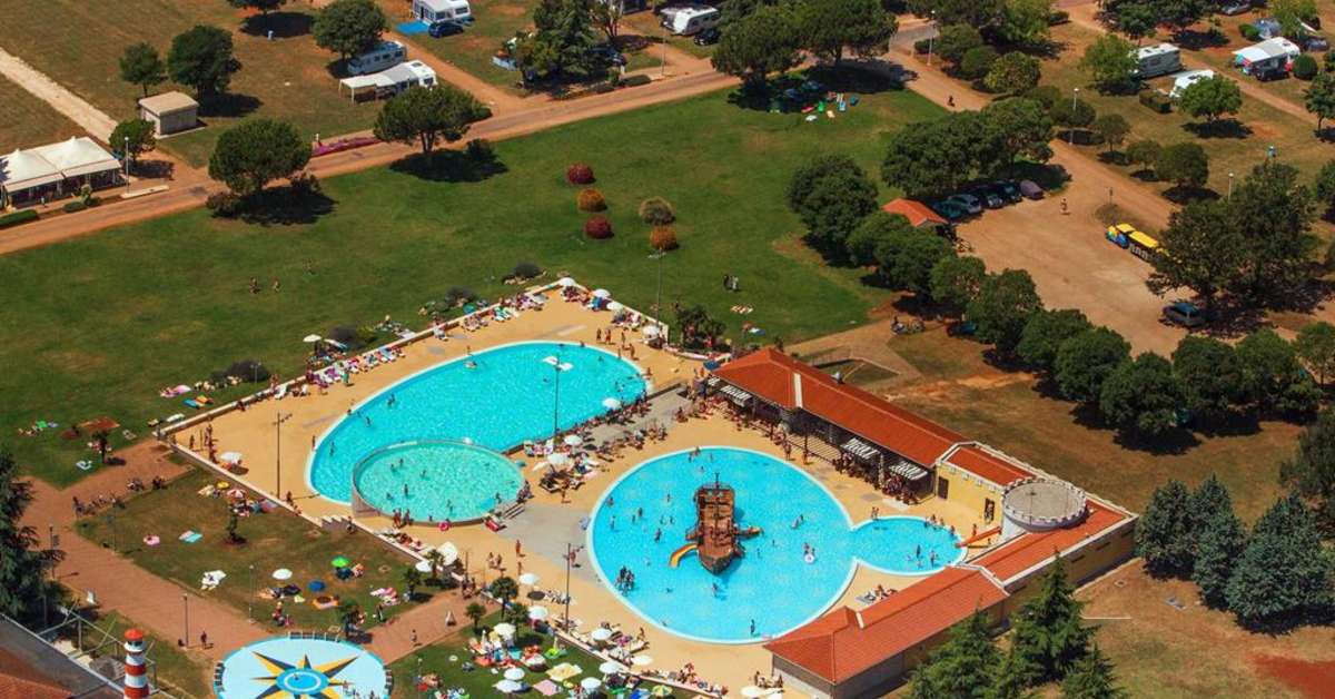 Een foto van het zwembad bij Camping Park Umag