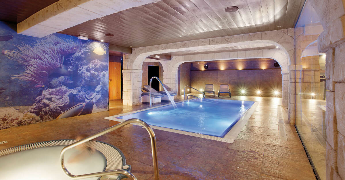 Een foto van het zwembad bij Hotel Pimar & Spa