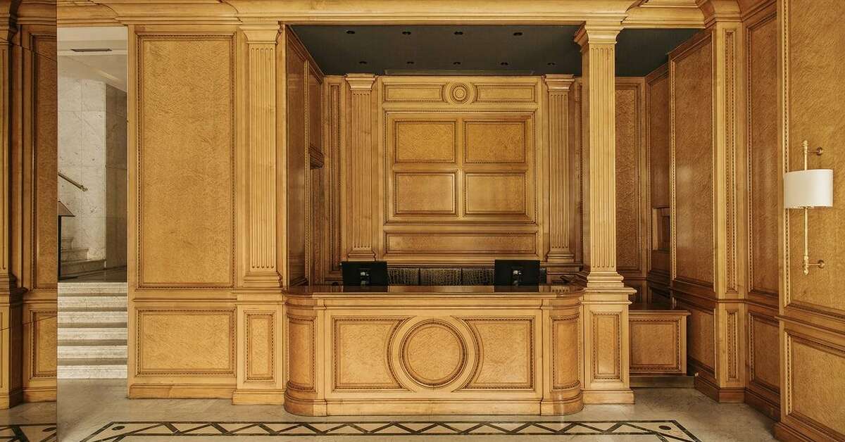 Een foto van het interieur van Hotel Villa Real