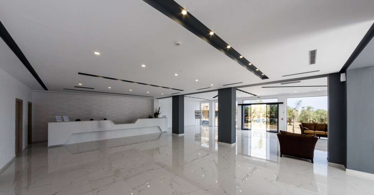 Een foto van het interieur van Caretta Paradise