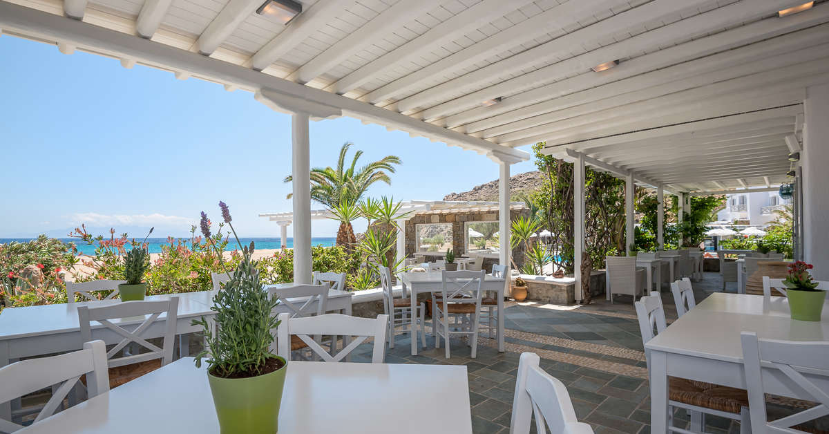 Een foto van de faciliteiten bij Sunrise Hotel Mykonos