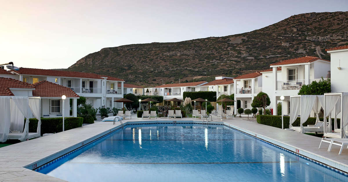Een foto van het zwembad bij Fito Aqua Bleu Resort