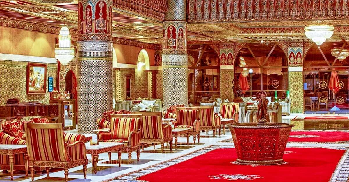 Een foto van de faciliteiten bij Royal Mirage Deluxe Hotel