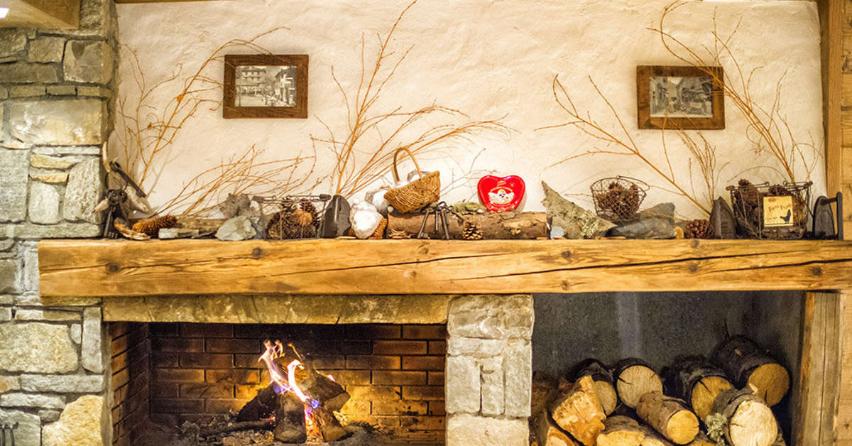 Een foto van het interieur van Les Chalets de Wengen