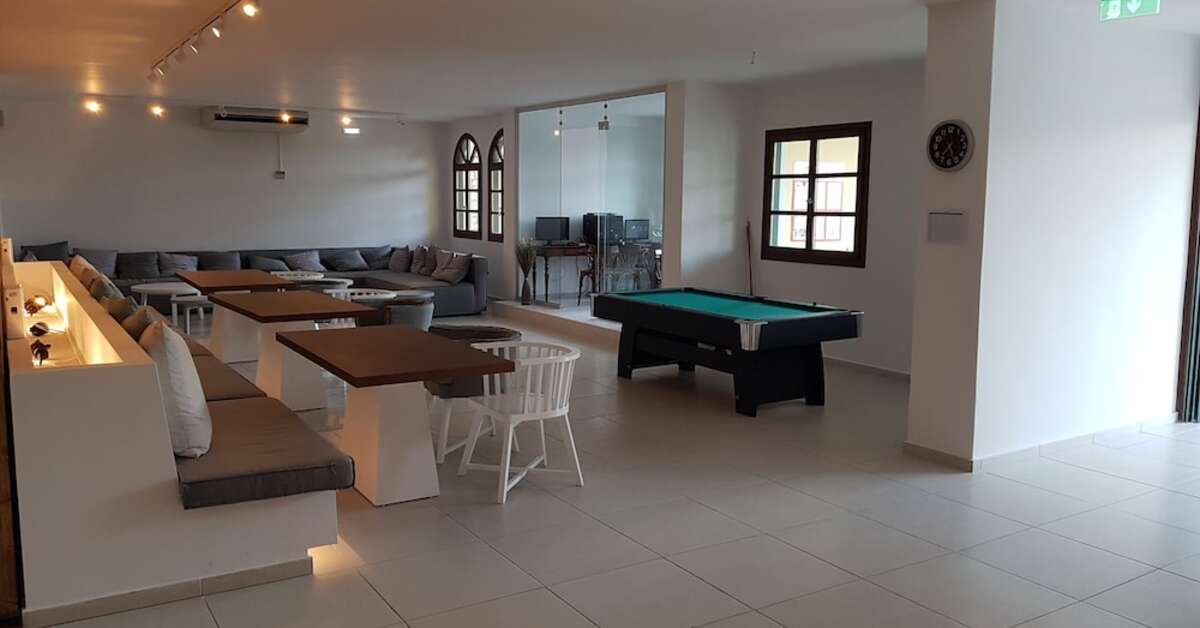 Ein Foto von den Einrichtungen im Corfu Aquamarine Hotel
