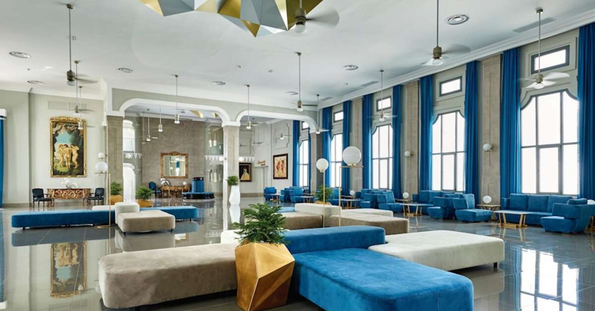 Een foto van het interieur van Riu Palace Punta Cana