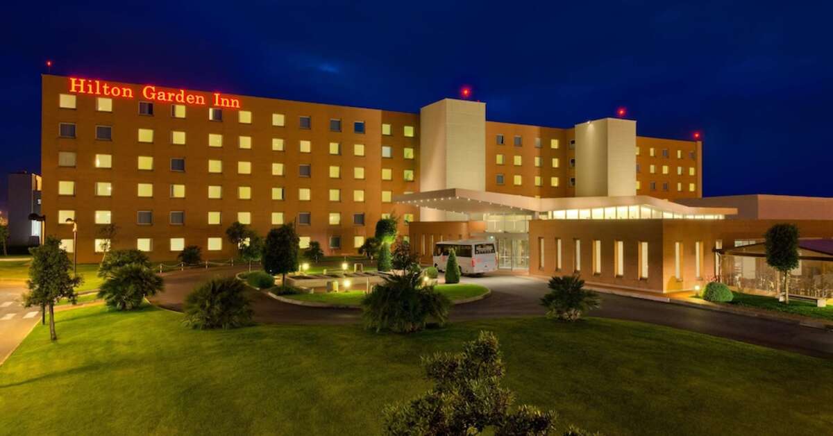 Ein Foto Hilton Garden Inn Rome Airport