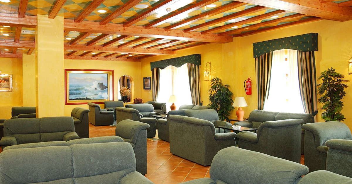 Een foto van het interieur van Blue Sea El Cortijo