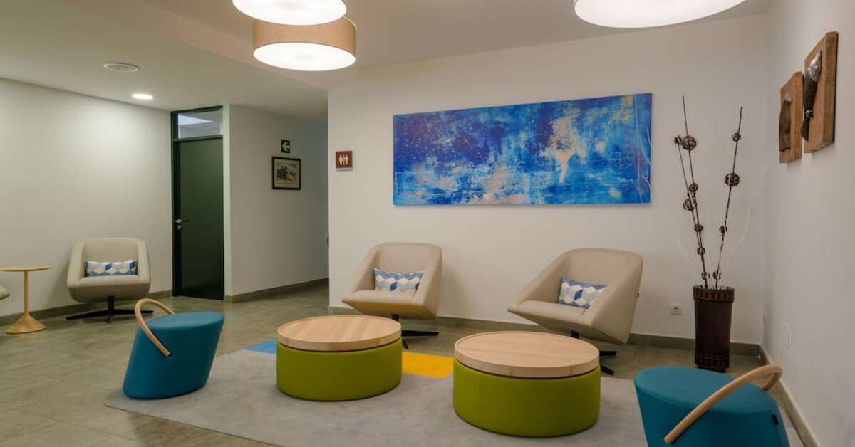 Een foto van het interieur van Relaxia Lanzaplaya Appartementen