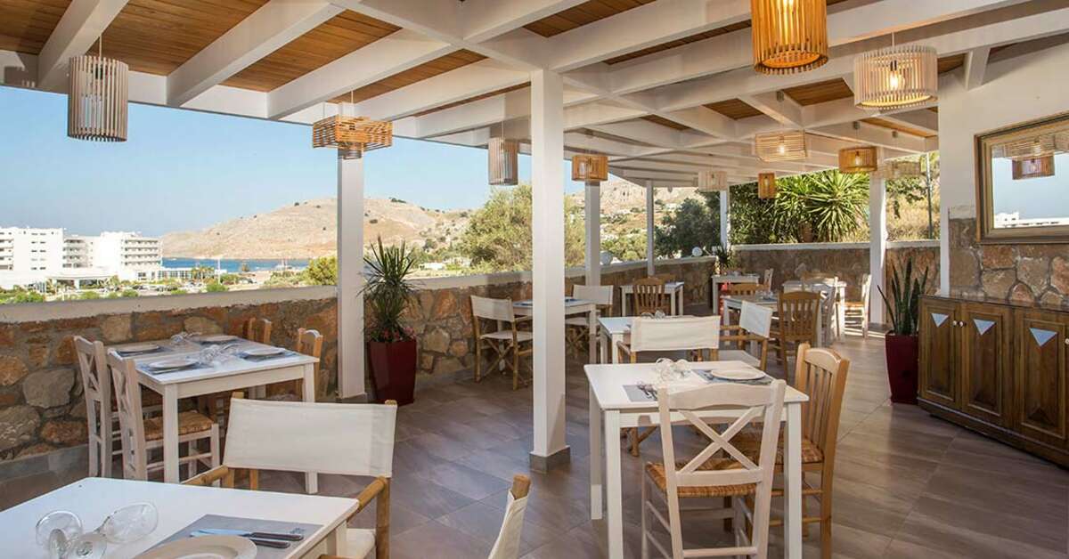 Een foto van de faciliteiten bij Lindos White Hotel & Suites