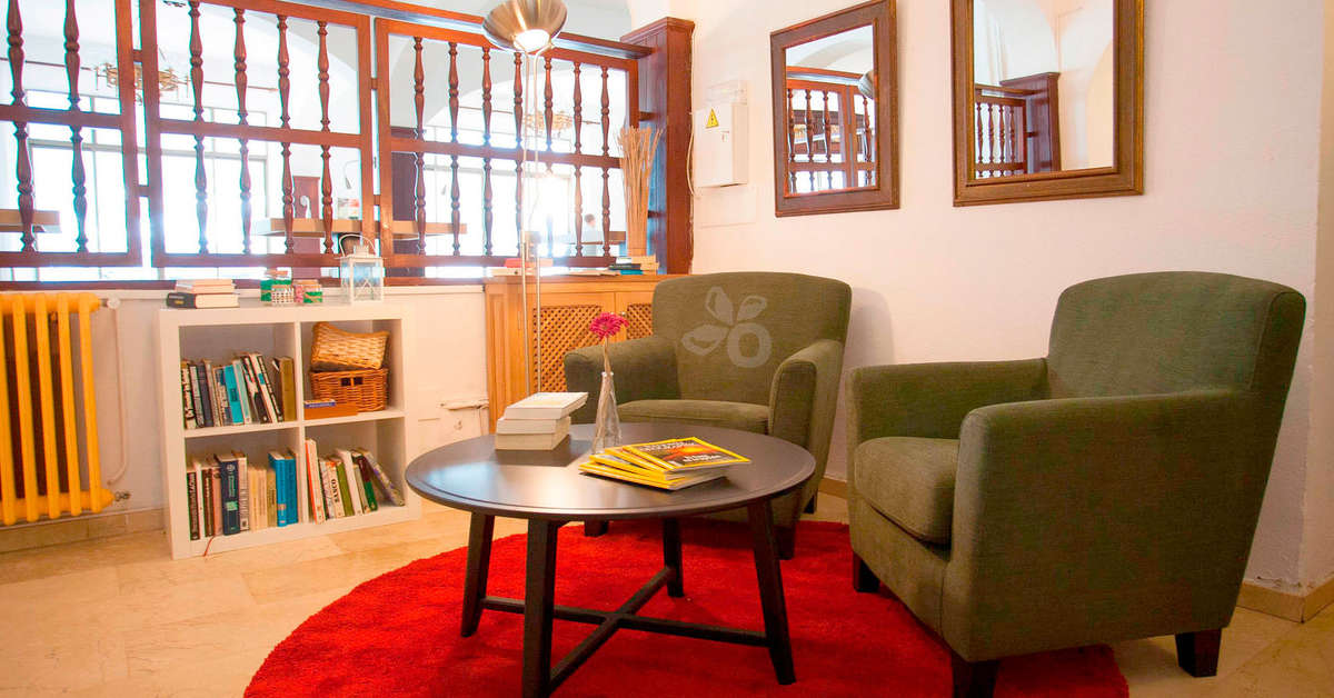 Een foto van het interieur van Salino Port Soller