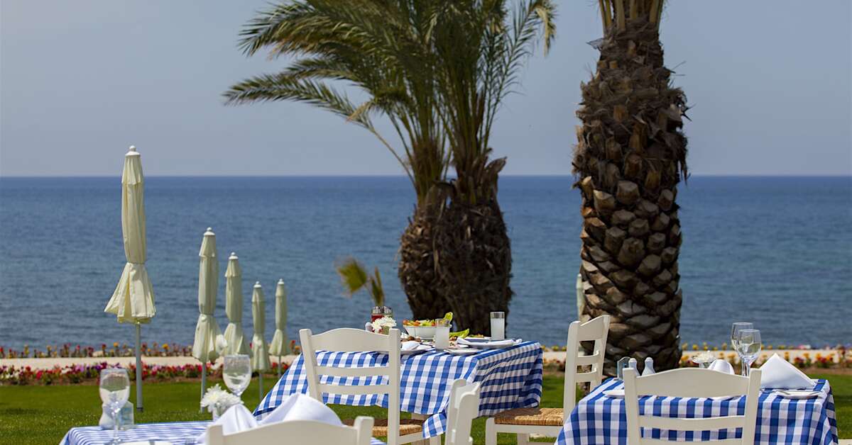 Een foto van de faciliteiten bij The King Evelthon Beach Hotel & Resort