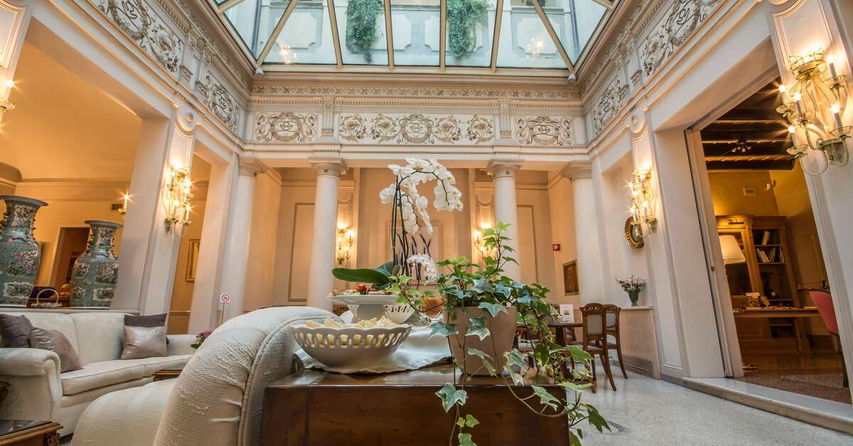 Een foto van Hotel Corona d 'Oro