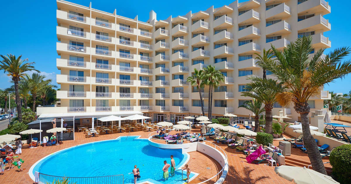 Een foto van een overzicht van Seasun Siurell Hotel