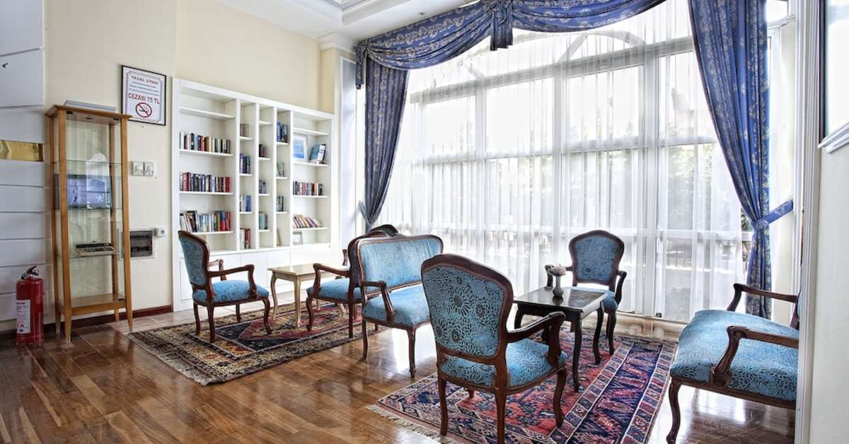 Een foto van het interieur van Pasha's Princess