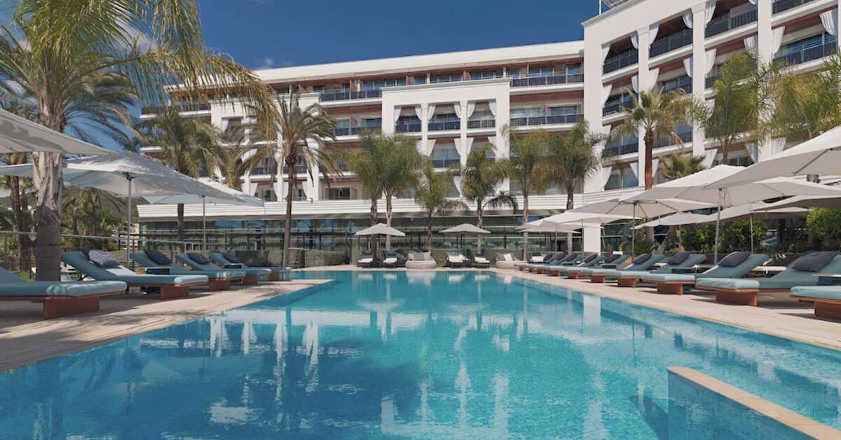 Een foto van het zwembad bij Aguas de Ibiza Lifestyle & Spa