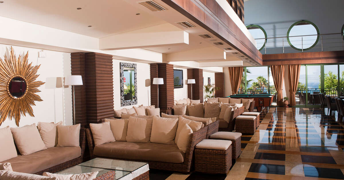 Een foto van het interieur van Star Beach Village & Waterpark