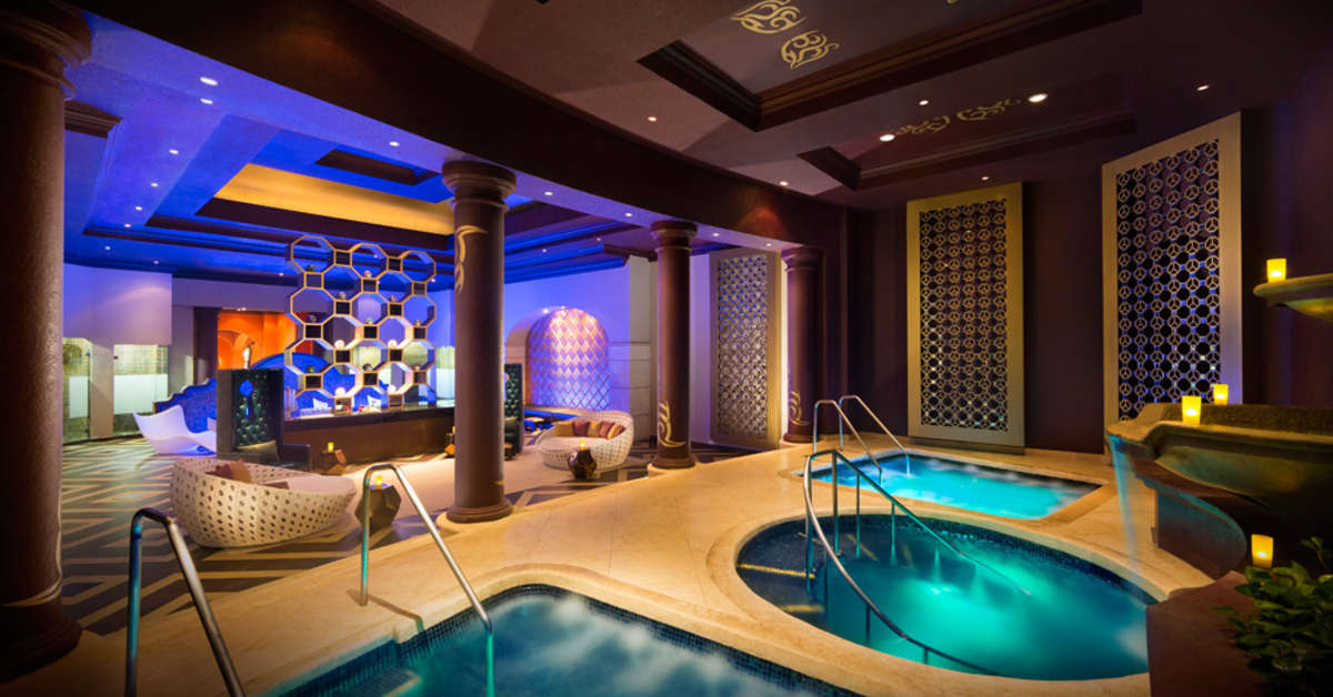 Een foto van het zwembad bij Hard Rock Hotel Riviera Maya