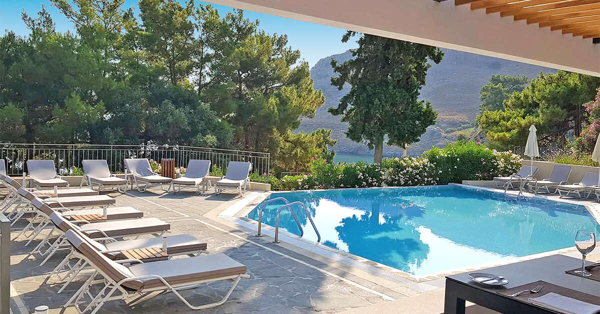 Een foto van Hotel Lindos Mare