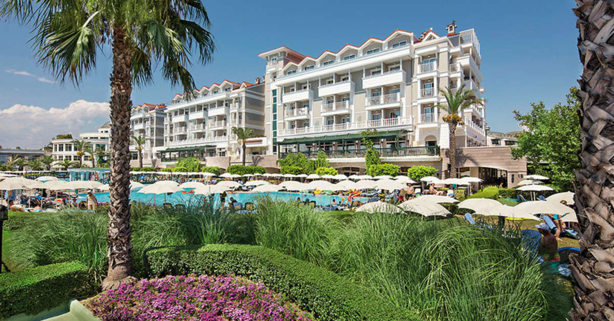 Ein Foto von der Außenansicht des Trendy Aspendos Beach