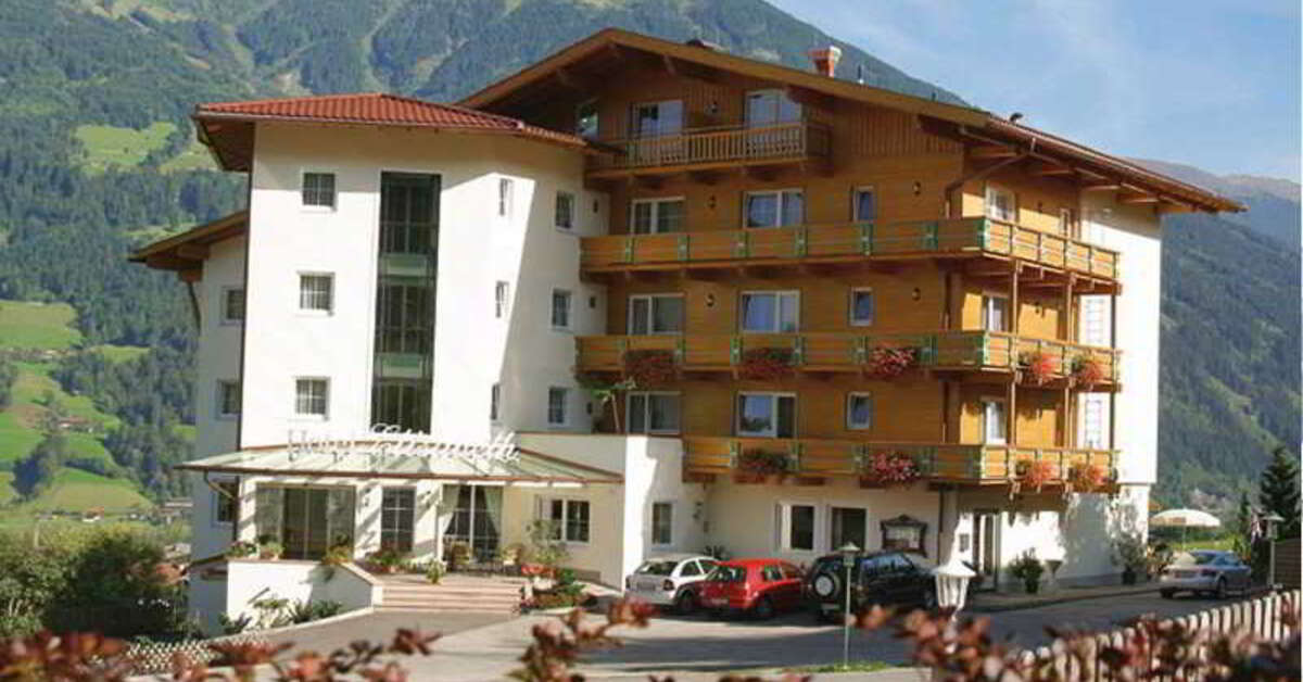 Ein Foto von der Außenansicht des Hotel Elisabeth
