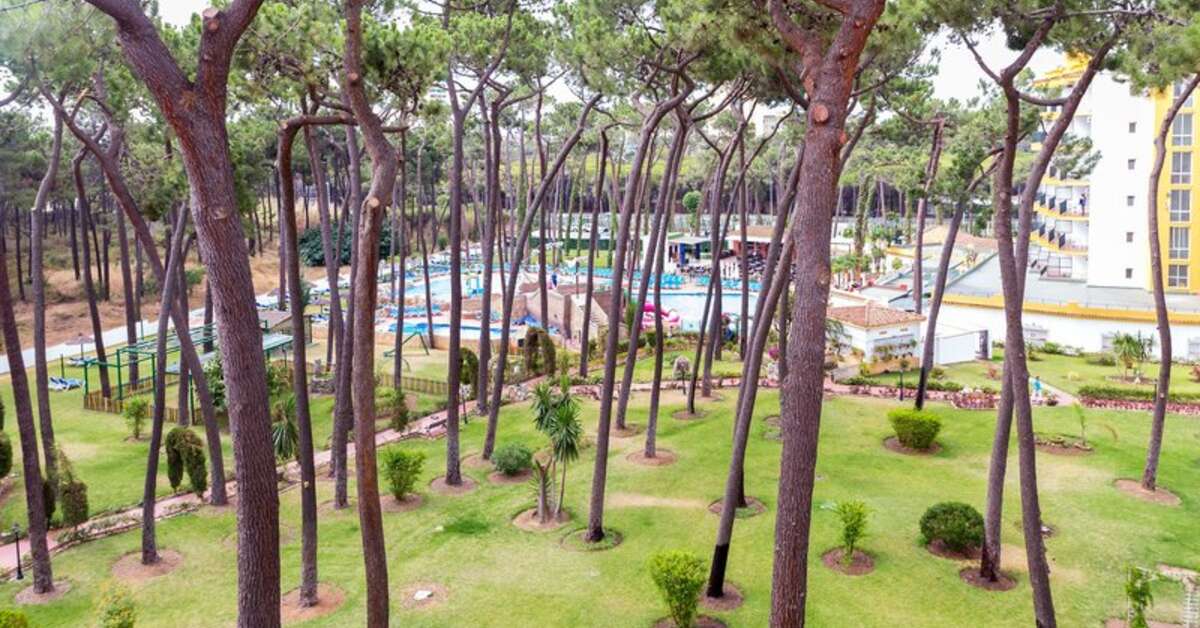 Een foto van het terras bij Roc Marbella Park Hotel