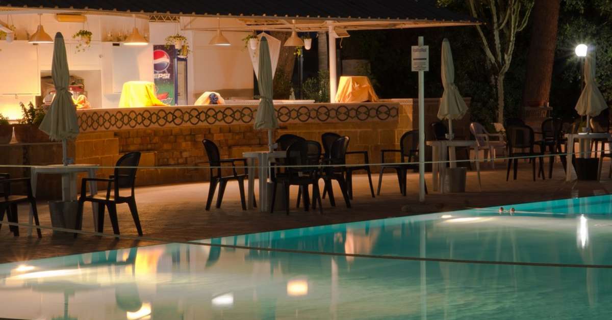 Een foto van het zwembad bij Fontane Bianche Beach Club