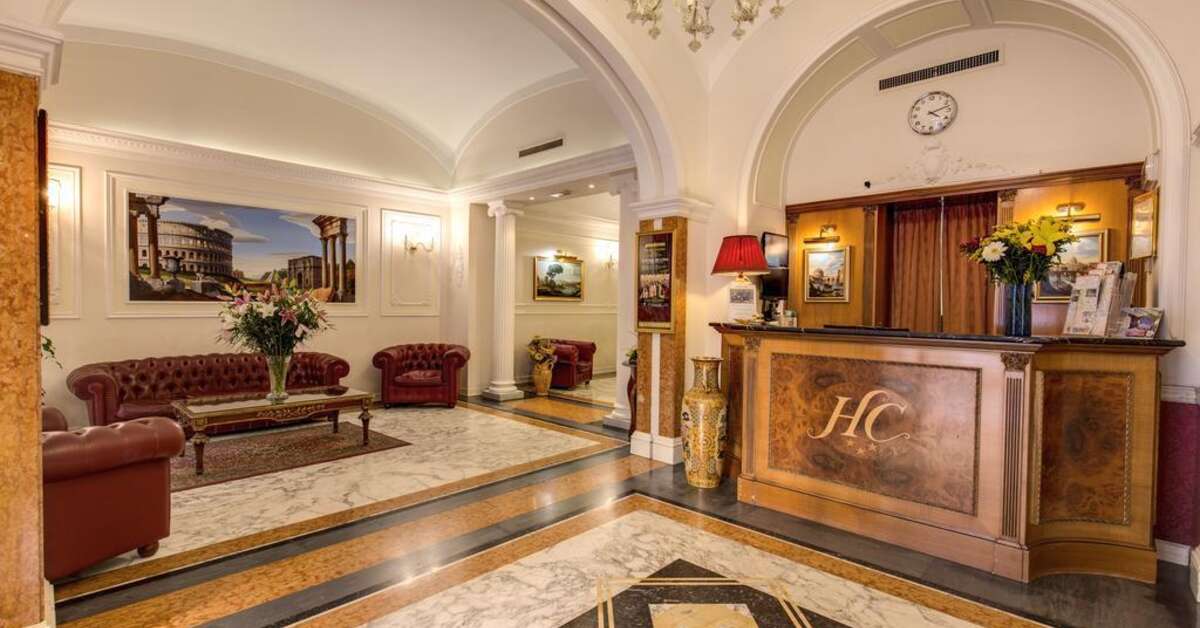 Een foto van het interieur van Hotel Contilia
