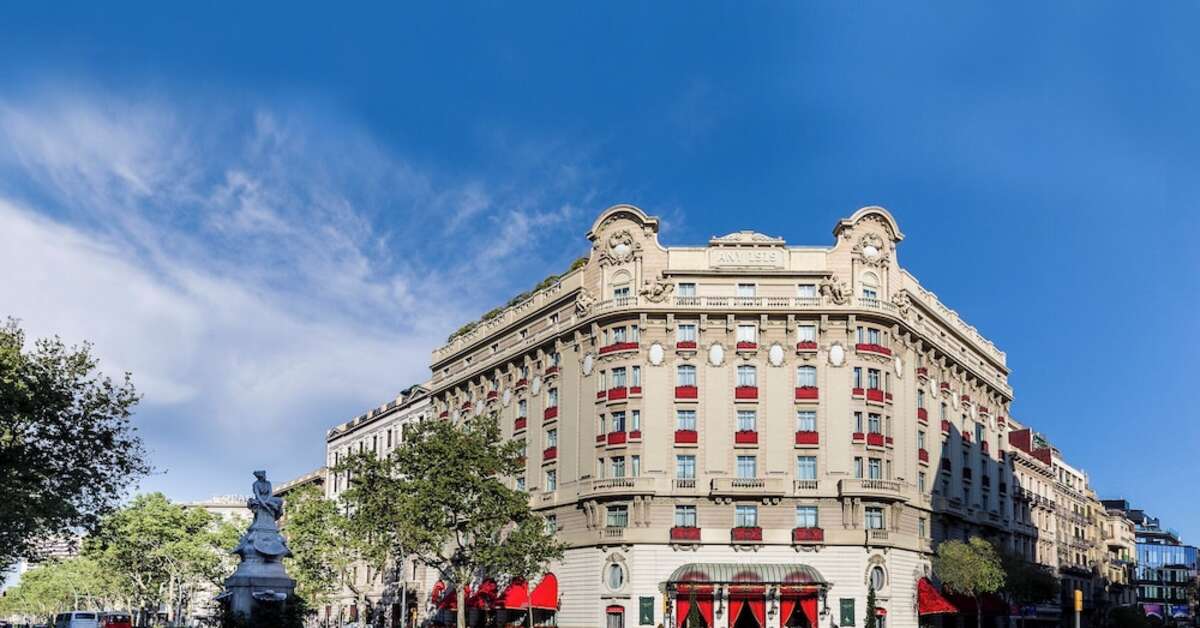 Een foto van El Palace Hotel Barcelona