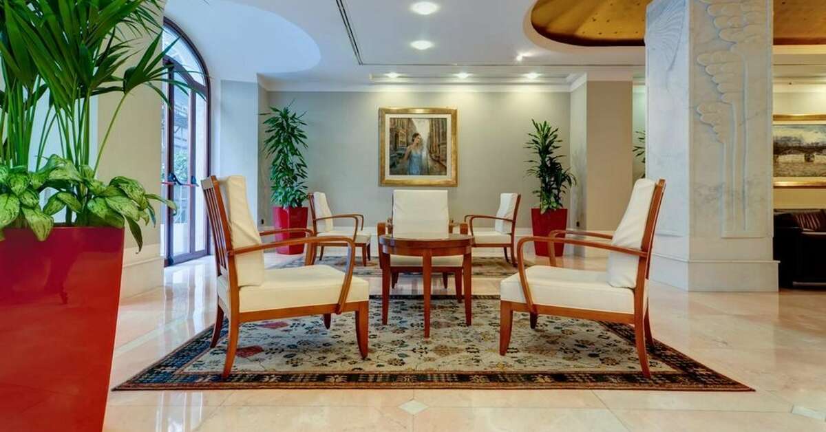 Een foto van het interieur van Hotel Delle Nazioni Rome