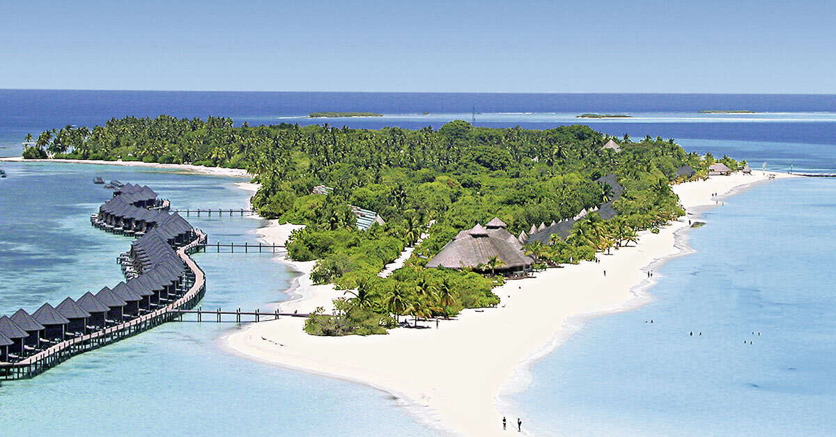 Een foto van de buitenkant van Kuredu Island Resort