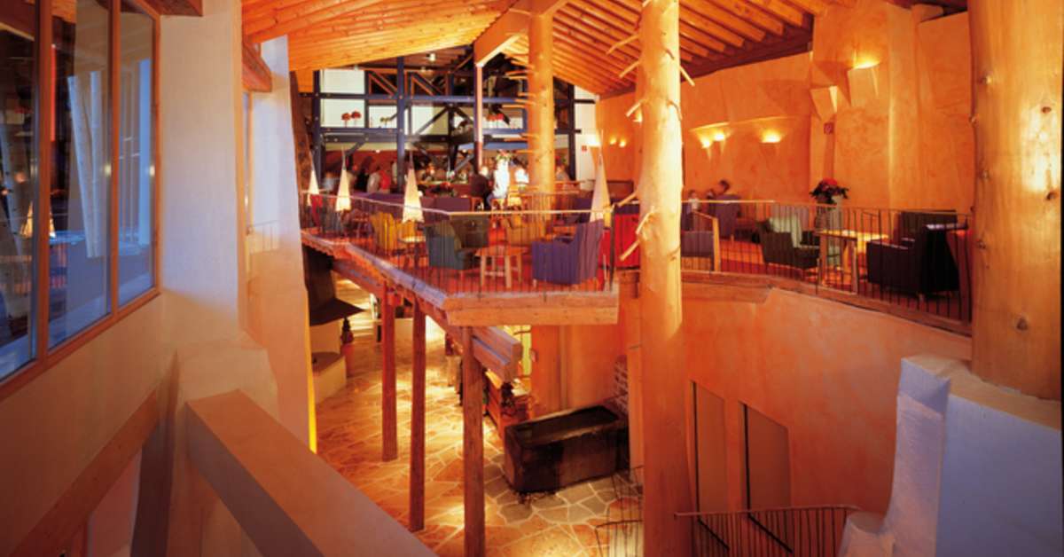 Een foto van het interieur van Falkensteiner Club Funimation Katschberg