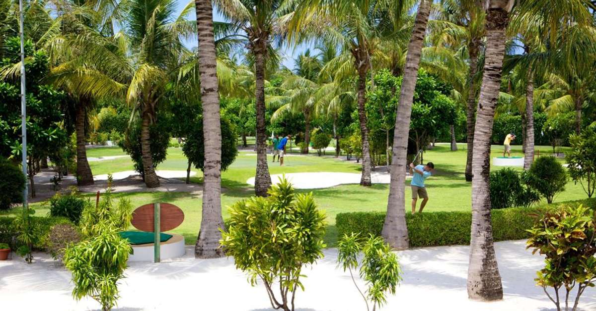 Een foto van de faciliteiten bij Kuredu Island Resort