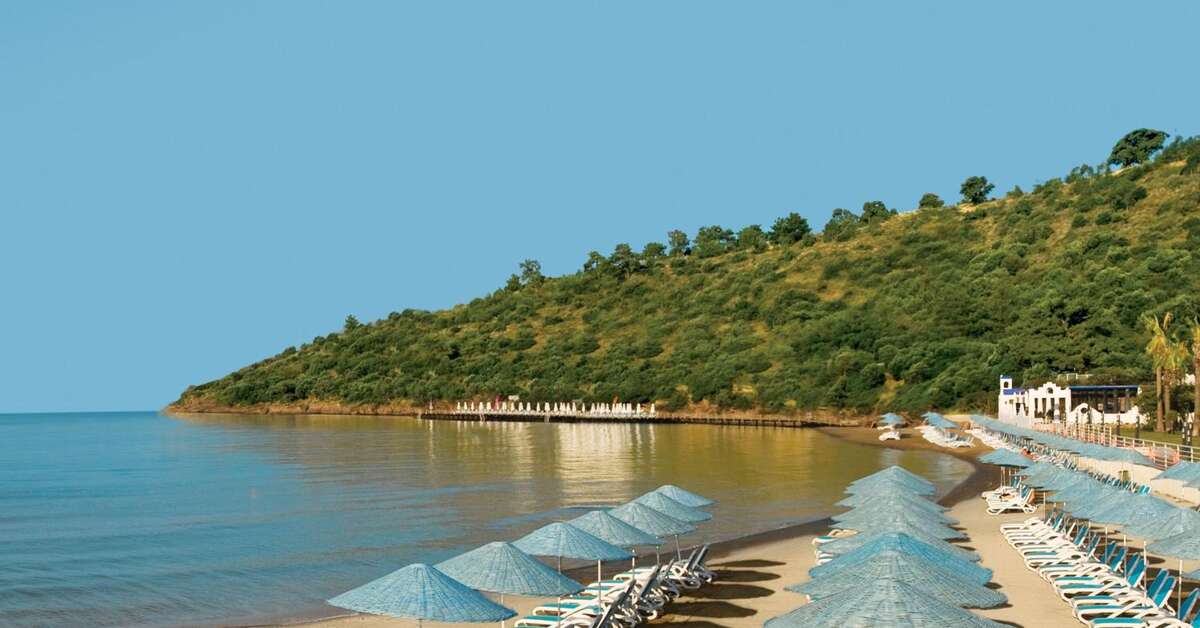 Een foto van het strand bij Paloma Pasha Resort