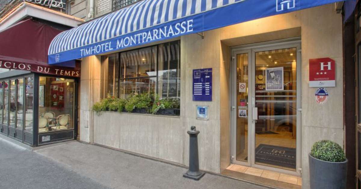 Een foto van de buitenkant van Timhotel Paris Gare Montparnasse