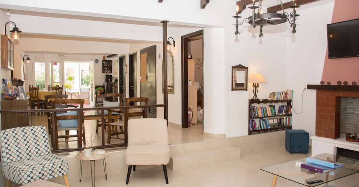 Een foto van het interieur van Kri Kri Village