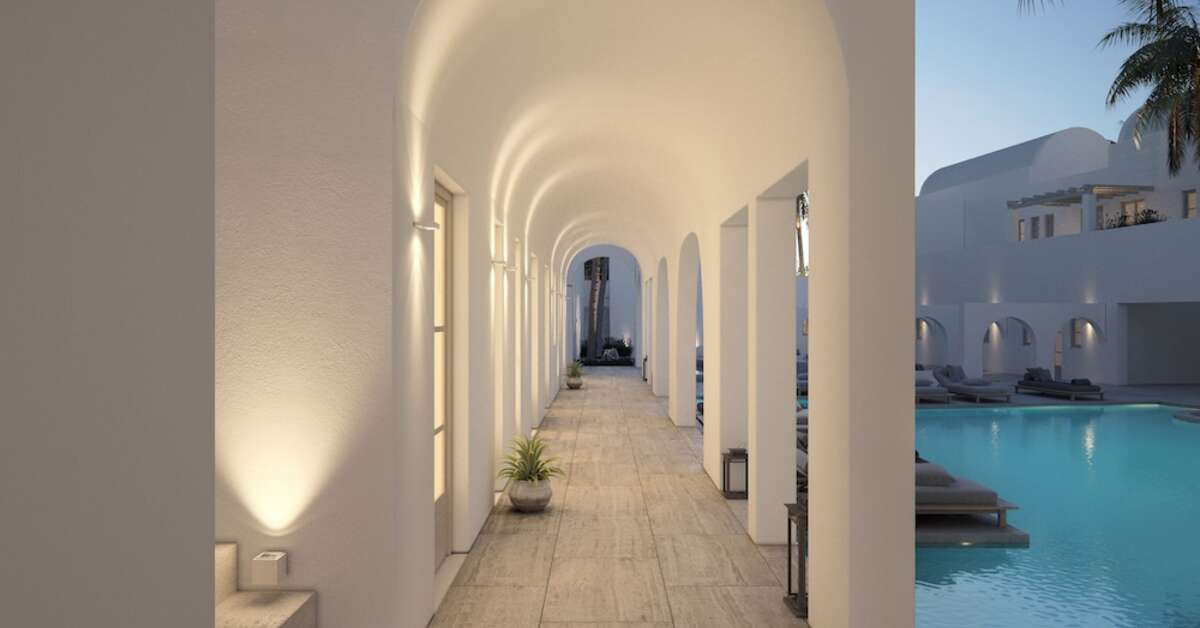 Een foto van het interieur van Antoperla Luxury Hotel & Spa