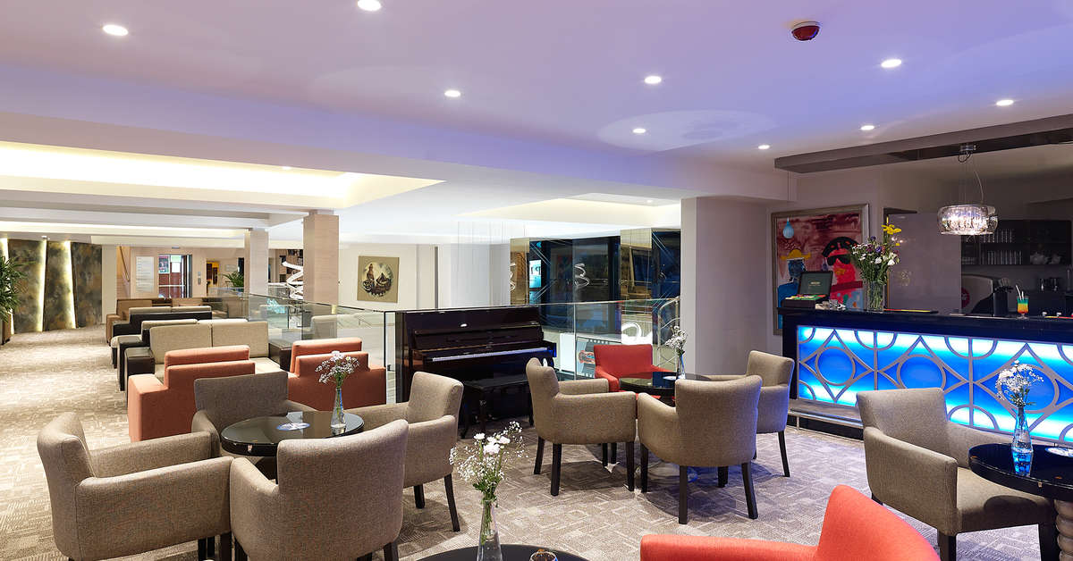 Een foto van het interieur van Piril Hotel Thermal & Beauty Spa