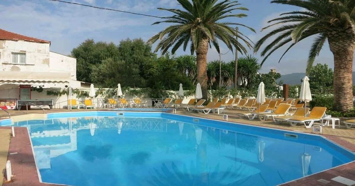 Een foto van het zwembad bij Hotel Blue Sea