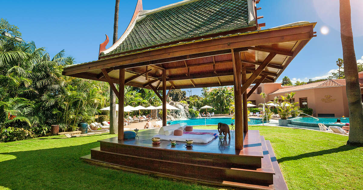 Ein Foto von den Einrichtungen im Hotel Botanico & The Oriental Spa Garden
