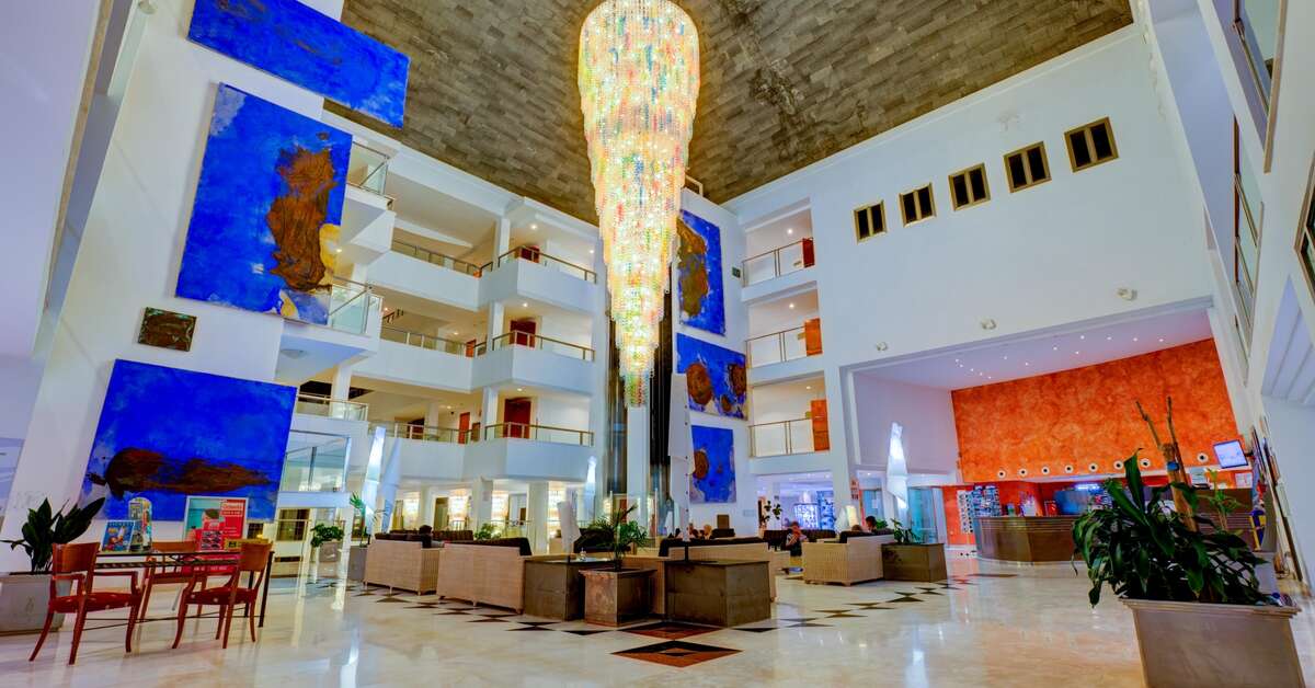 Een foto van het interieur van SBH Hotel Costa Calma Beach Resort
