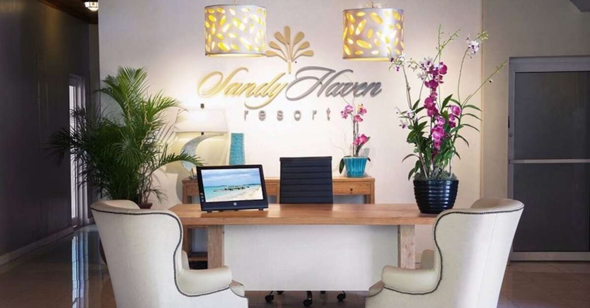 Een foto van het interieur van Sandy Haven Resort