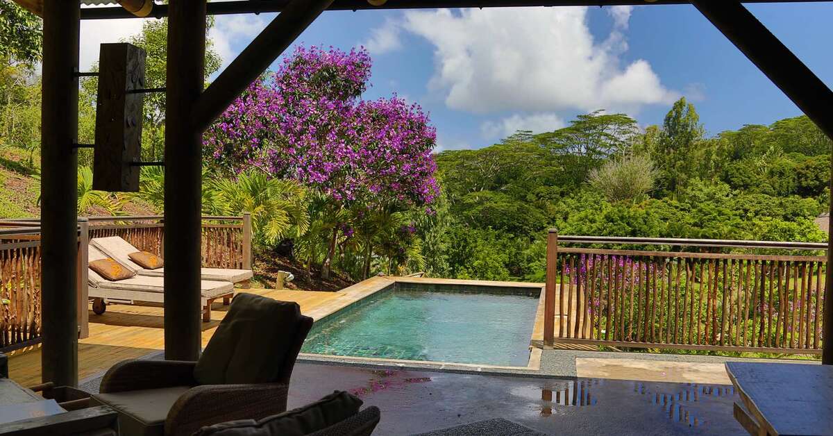 Ein Foto Lakaz Chamarel Exclusive Lodge