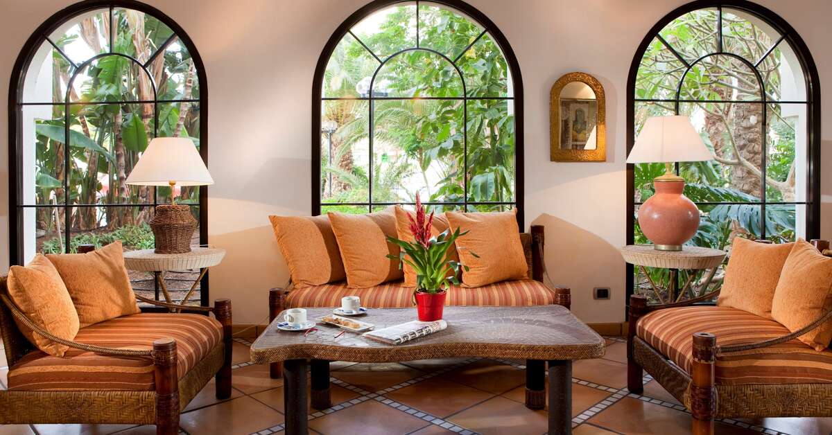 Een foto van het interieur van Seaside Sandy Beach