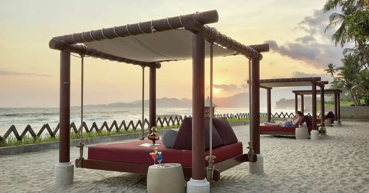 Een foto van het strand bij Rama Candidasa Resort & Spa