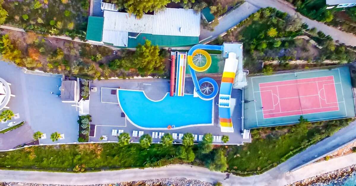 Een foto van het zwembad bij Blue Dreams Resort & Spa